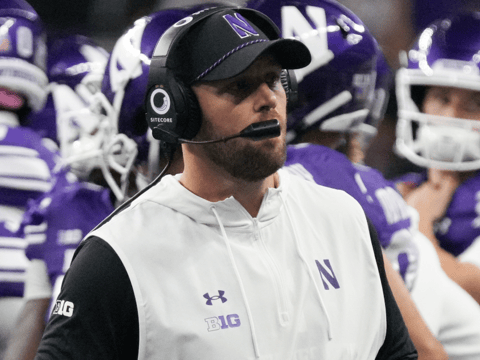 Northwestern coach David Braun