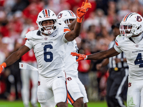 Demarcus Riddick (Photo by Matt Rudolph/AuburnSports)