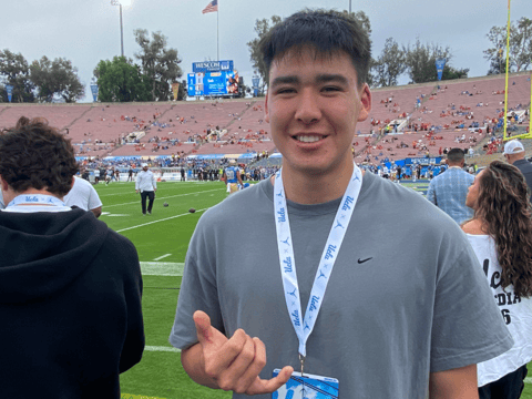 Hunter Fujikawa UCLA Rose Bowl