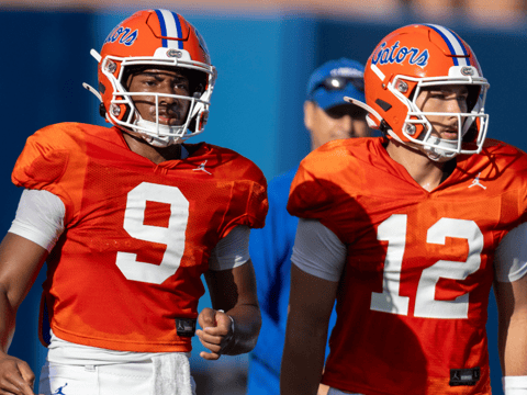 Florida QBs Tramell Jones and Aaron Philo
