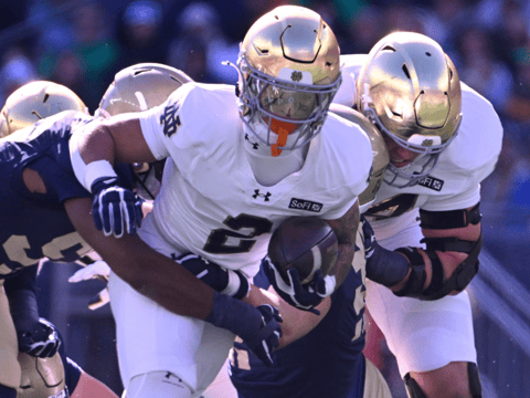 Notre Dame vs. Navy