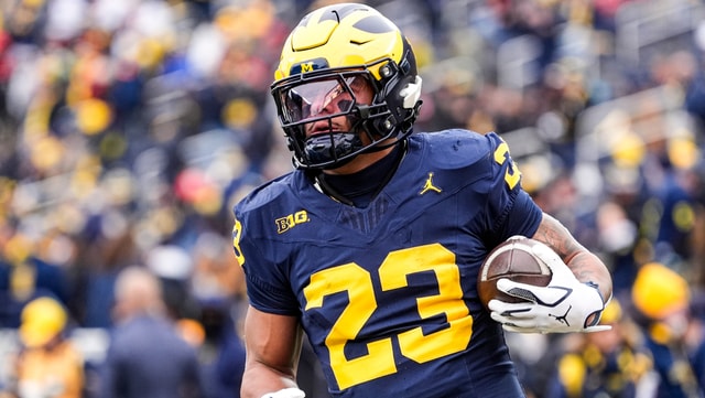 Kyle Whittingham has high hopes for what the Michigan running backs room can be in his inaugural season. Junfu Han / USA TODAY NETWORK via Imagn Images