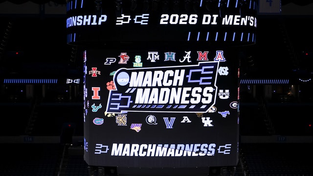 NCAA Tournament teams logos during March Madness 2026