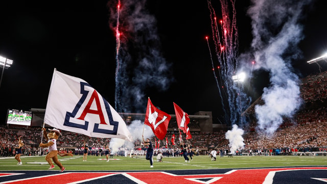 Arizona Wildcats football flags