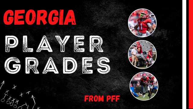 UGASports Georgia PFF Grades.
