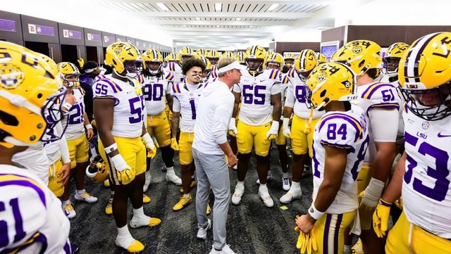 LSU locker room