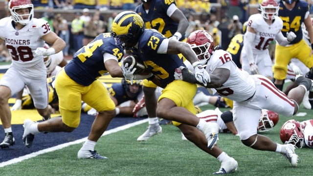 NCAA Football: Oklahoma at Michigan