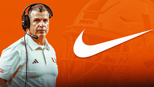 Mario Cristobal-Miami Hurricanes football-Nike