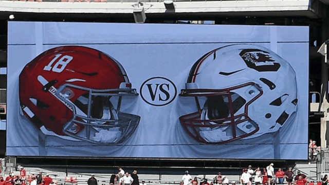 South Carolina - tide vs gamecocks video board 2024 - hookly