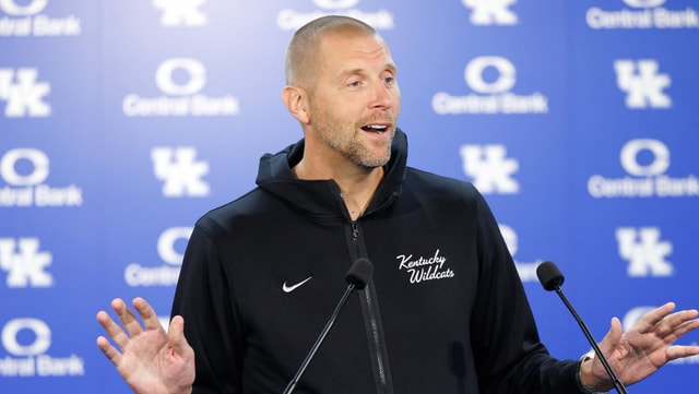 Mark Pope at Kentucky men's basketball Media Day 2026 | Crawford Ifland, Kentucky Sports Radio