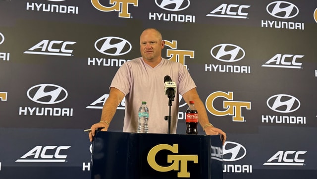 Georgia Tech head coach Brent Key 9-29 press conference