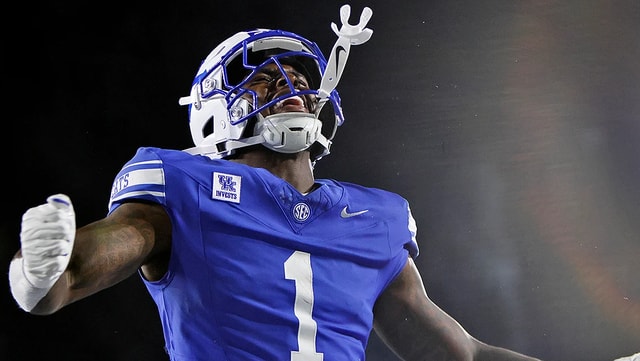 Kentucky running back CJ Baxter | Jeff Drummond, Kentucky Sports Radio