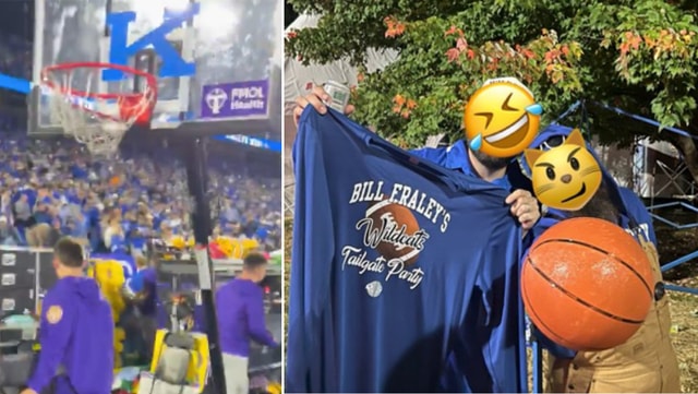 LSU basketball Kroger Field