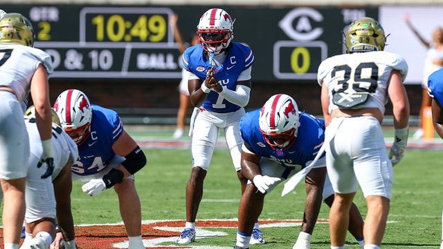 rhett-lashlee-is-happy-to-ride-with-kevin-jennings-building-up-smus-star-qb