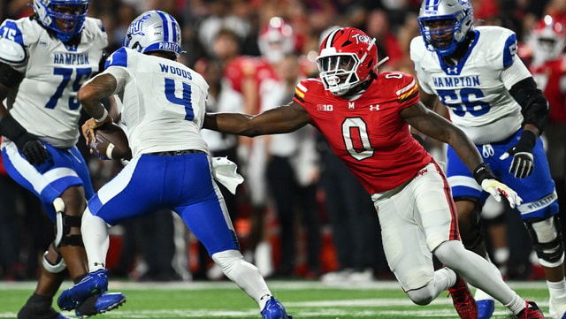 Maryland football edge Zion Elee
