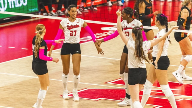 Nebraska volleyball Harper Murray (21)