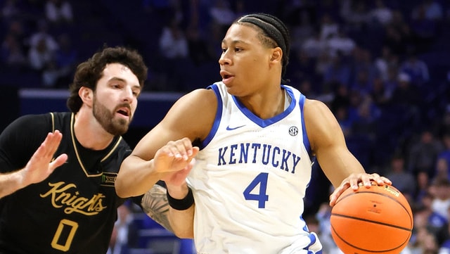 Kentucky men's basketball guard Mason Williams | Jeff Drummond, KSR+