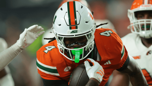 Miami RB Mark Fletcher Jr.