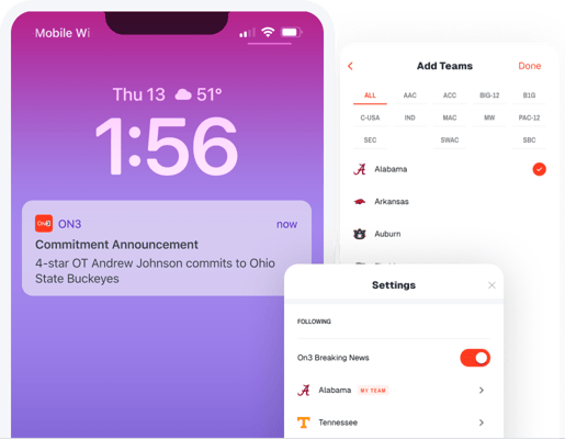 Alerts Screenshots