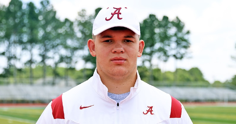 Dayne Shor Georgia four star offensive line Alabama Football commit