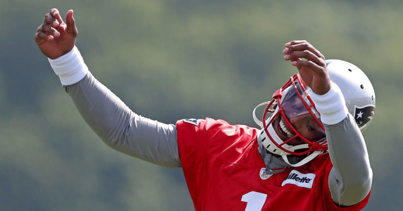 Cam newton new sale england jersey