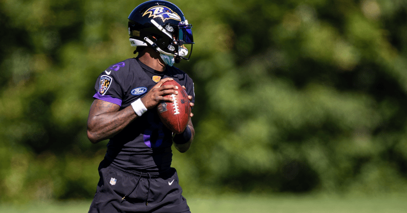 Lamar Jackson COVID-19 update: Ravens QB joins team at camp - On3