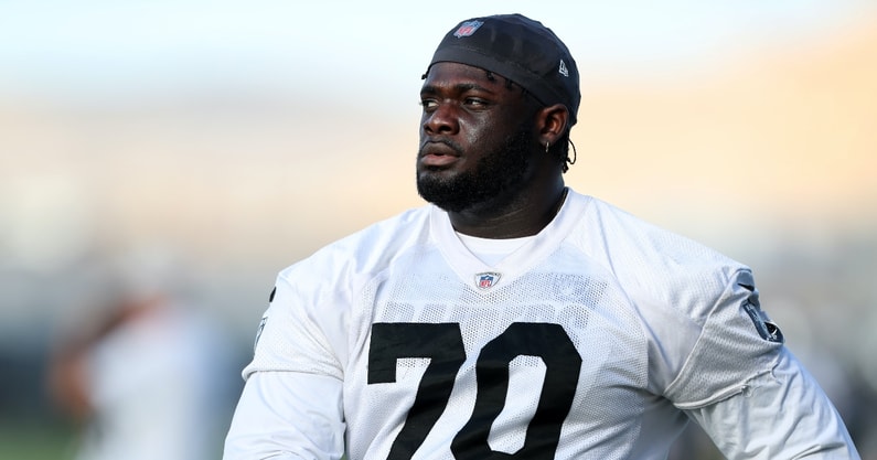 Las Vegas Raiders waive former Alabama first rounder Alex Leatherwood in surprise move