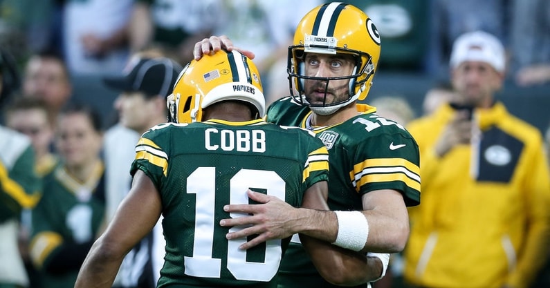 aaron-rodgers-randall-cobb-out-preseason-game-with-texans