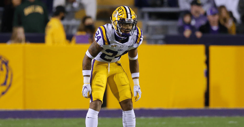 derek stingley jr lsu jersey