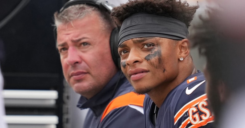 Justin Fields: It's 'disrespectful' for Bears fans to chant his name while  Andy Dalton is starting QB 