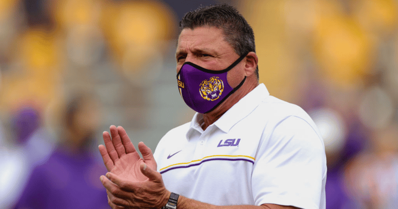 Ed-Orgeron-details-LSU-football-preparation-UCLA-roadtrip