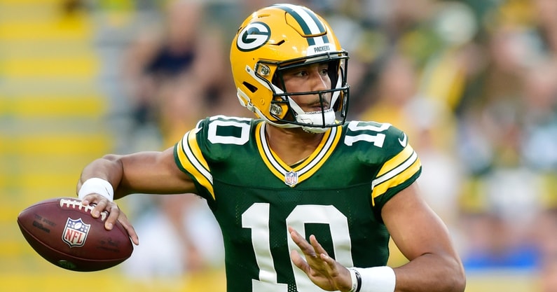 jordan-love-start-green-bay-packers-preseason-finale-aaron-rodgers-kurt-benkert