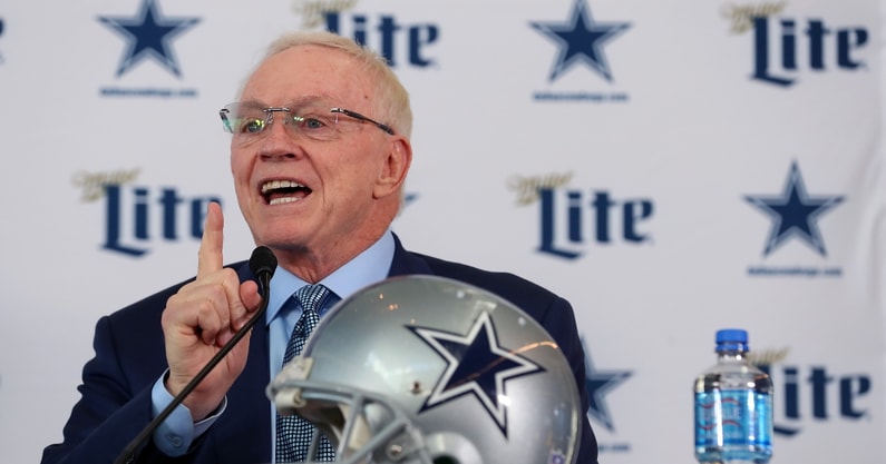 Jerry Jones discusses possibility of Dallas Cowboys trading up in 2022 NFL Draft