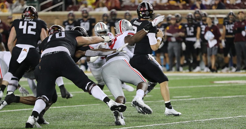 Zach Harrison by Birm-Lettermen Row