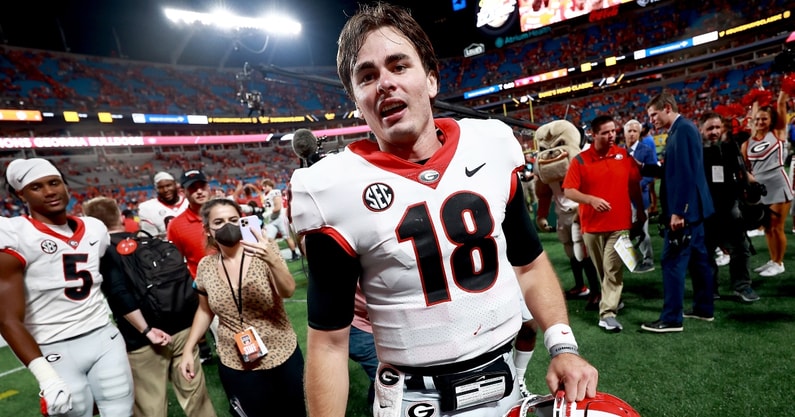 kirby-smart-updates-georgia-bulldogs-quarterback-jt-daniels-status-reveals-stetson-bennett-injury