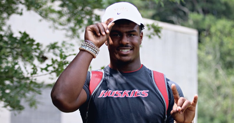 Justice finkley texas defensive line commit 2022