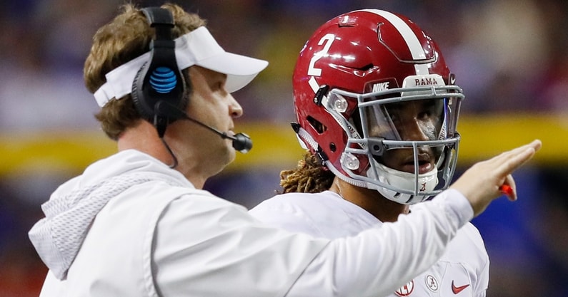 look-lane-kiffin-shows-love-former-alabama-crimson-tide-quarterbacks-mac-jones-jalen-hurts-tua-tagovailoa