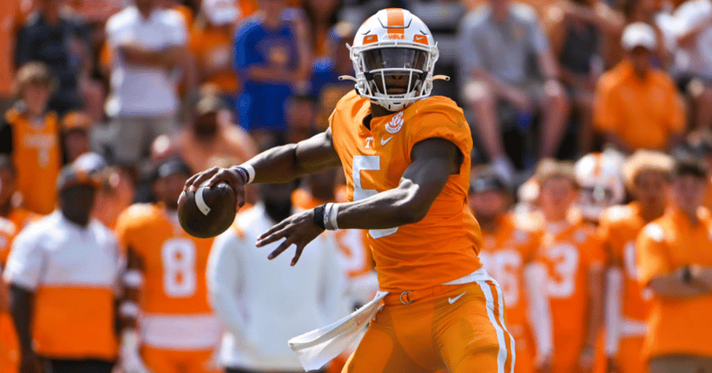 Hendon Hooker addresses what part of his game he is working to improve spring practice