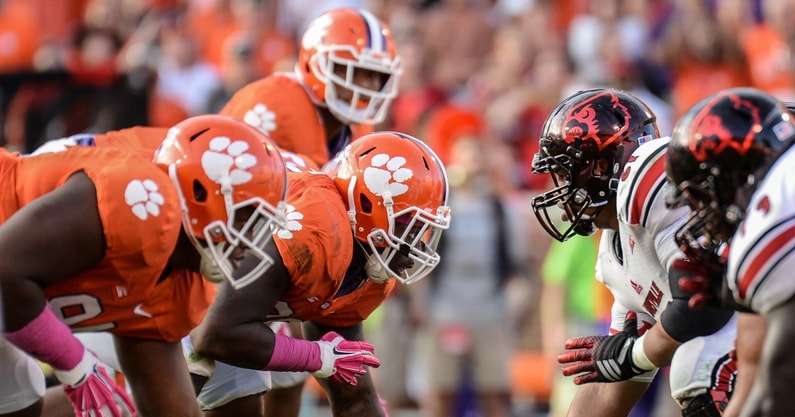 Clemson offensive line