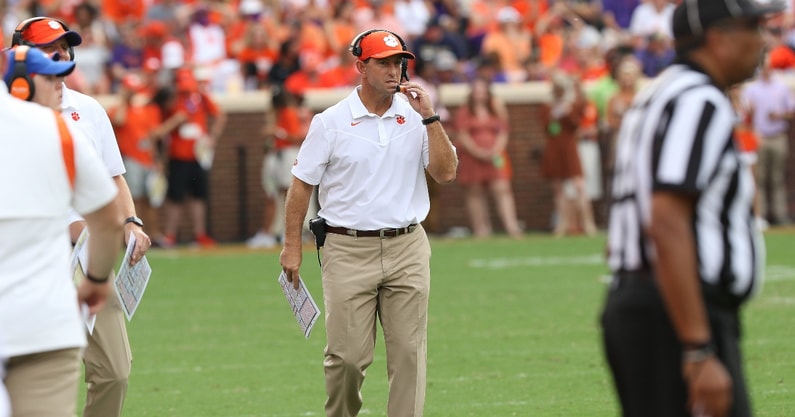 clemson-head-coach-dabo-swinney-talks-about-impacts-weather-delay-win-georgia-tech
