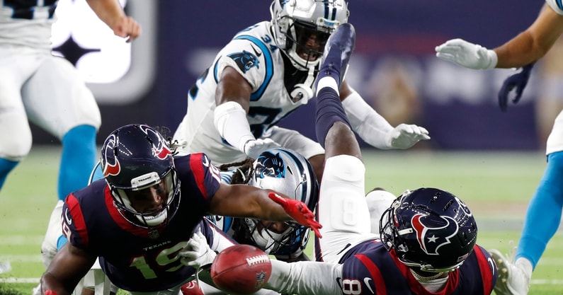 NFL says Panthers vs. Texans set TNF viewing records - On3