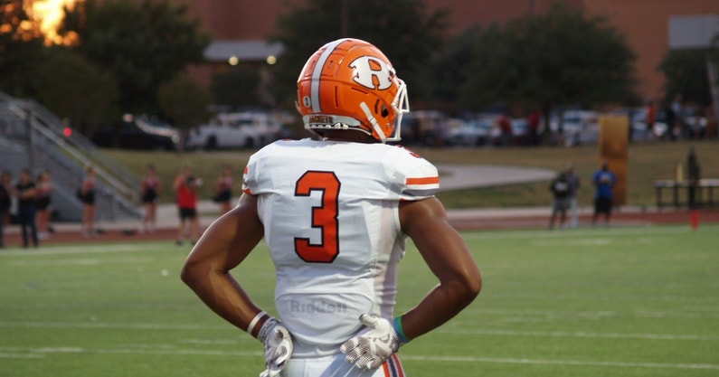 Noble Johnson during his game in Rockwall.
