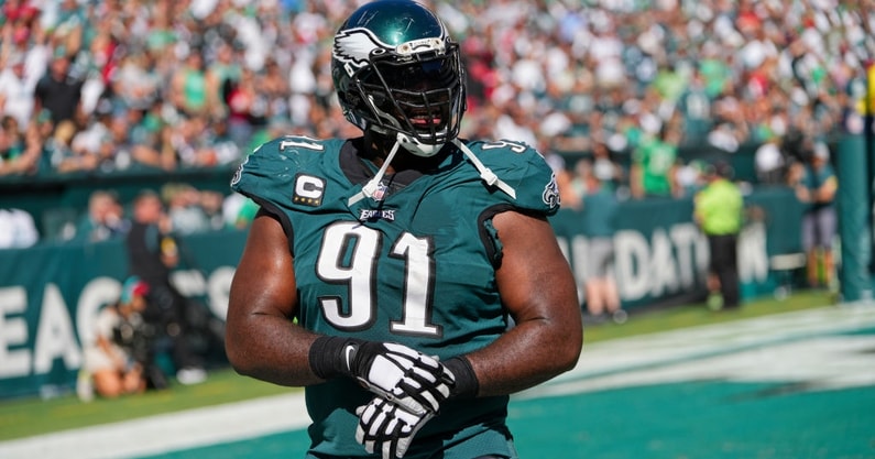 Philadelphia Eagles Fletcher Cox responds to C.J. Mosley's claims of disrespect following win over Jets