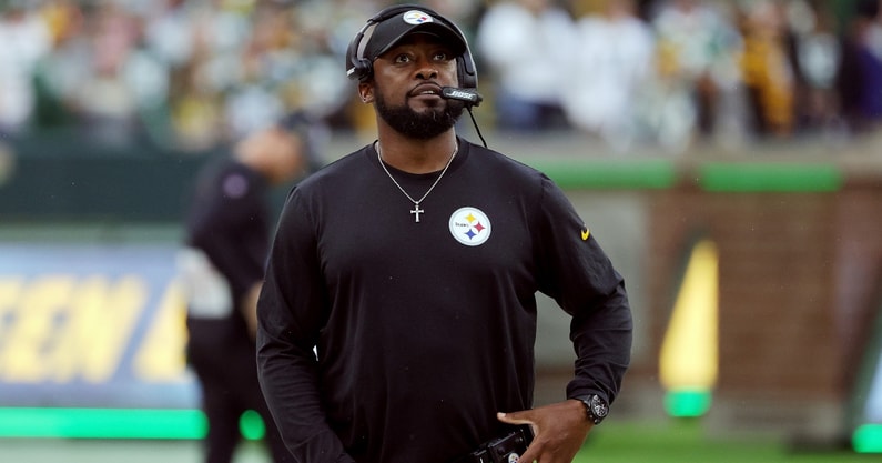 watch-aaron-rodgers-green-bay-packers-acknowledges-mike-tomlin-pittsburgh-steelers-smart-move