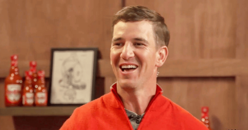 LOOK: Eli Manning calls out Peyton for Tennessee-Ole Miss Manningcast - On3