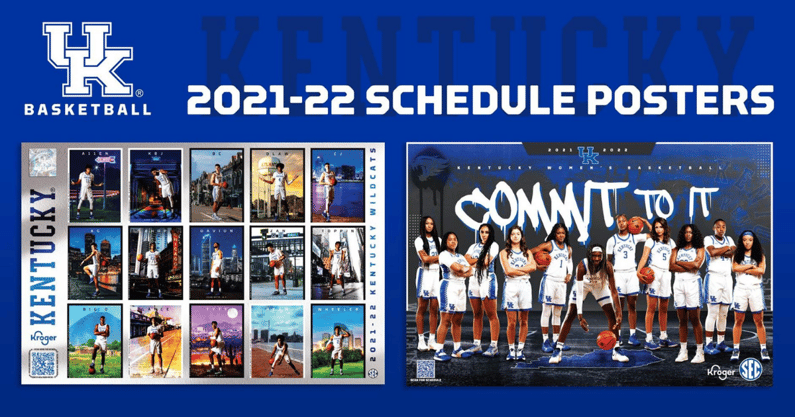 kentucky-mens-womens-basketball-2021-22-schedule-posters
