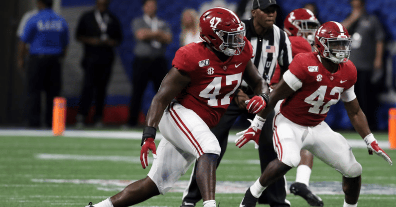 Byron Young reveals what Alabama did to contain Bijan Robinson Hudson Card