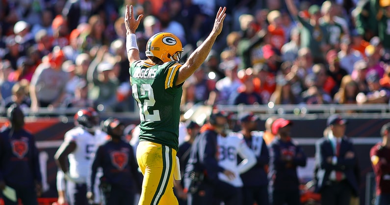 WATCH: Aaron Rodgers connects with Davonte Adams for TD Green Bay Packers WFT