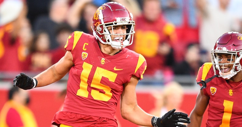 Another Receiver?! Atlanta Falcons Select USC's Drake London: 2022