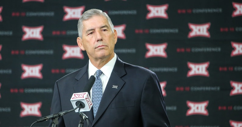 big-12-commissioner-bob-bowlsby-big-12-commissioner-bob-bowlsby-slams-texas-longhorns-oklahoma-sooners-move-to-sec-vanderbilt-commodores